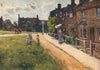 BROADWAY, WORCESTERSHIRE. The Village Green. Cotswolds. By GF Nicholls 1908