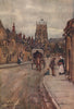 WINCHCOMBE. View of the town. Cotswolds. Gloucestershire. By GF Nicholls 1908