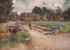 BOURTON-ON-THE-WATER. village view. Cotswolds Gloucestershire. GF Nicholls 1908