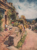 BOURTON-ON-THE-HILL. The village. Gloucestershire. Cotswolds. GF Nicholls 1908