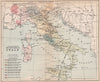 UNIFICATION OF ITALY. Acquisitions & annexations 1859-1870 1917 old map
