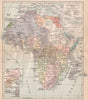 AFRICA 1910.Partition of Africa.Colonisation.British French German &c 1917 map