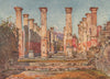 POMPEII. House of Ariadne. By Alberto Pisa 1910 old antique print picture