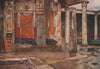 POMPEII. House of the Vettii. By Alberto Pisa 1910 old antique print picture