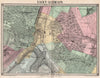 SAINT-GERMAIN-EN-LAYE. Vesinet Port-& Mareil-Marly Montesson Chatou 1860 map