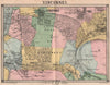 VINCENNES. Charenton Alfort St Mandé Fontenay Nogent Joinville. Marne 1860 map