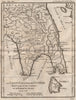 ANCIENT GREECE. Laconie (Laconia) & Cythère (Kythira). BARBIÉ DU BOCAGE 1790 map