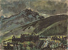EDINBURGH. Holyrood Palace. Scotland. By Alexander Zyw 1952 old vintage print