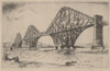 EDINBURGH. The Forth. Scotland. By Robert C. Robertson. ROBERTS 1952 old print
