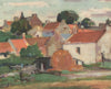 CERES. View of the town. Fife. Scotland. By S. J. Peploe 1952 old print
