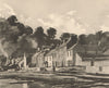LIMEKILNS. Red Row. Fife. Scotland. By Alan Ian Ronald 1952 old vintage print