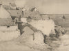 ST. MONANCE. view looking East. Fife. Scotland. By A. S. Black 1952 old print