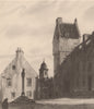 CULROSS. The Study. Fife. Scotland. By James Miller 1952 old vintage print