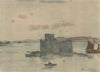 BARRA. Kishmul Castle. Scotland. By Anna Dixon 1952 old vintage print picture