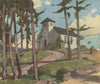 ARGYLL & BUTE. Taynuilt Church. Scotland. By John G. Spence Smith 1952 print