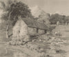 SCOTLAND. A Highland Smithy. Scotland. By A. P. Thomson 1952 old vintage print