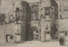STRILING. Mar's Wark. Scotland. By Robert Eadie 1952 old vintage print picture