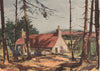 SPEYSIDE. A Speyside croft. Scotland. By Alexander Macpherson 1952 old print