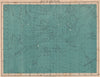 ASTRONOMY. Star map. Virgo Hydra Leo Serpens Centaurus Libra. JOHNSTON 1906