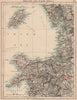 NW ENGLAND & WALES COAST.Merseyside Irish Sea Morecambe Bay Deeside IOM 1906 map
