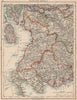 SCOTLAND SW.Wigtown Kirkcudbright Ayr Firth Clyde Renfrew Bute.JOHNSTON 1906 map