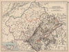 BRITISH INDIA NW. Rajputana & Ajmer-Merwara. Rajasthan. JOHNSTON 1906 old map