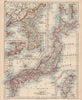 KOREA JAPAN FORMOSA TAIWAN. Hachijo penal settlement. JOHNSTON 1906 old map