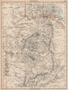 HABESH OR ABYSSINIA. Tigre Amhara Shoa Godjam. Ethiopia. JOHNSTON 1906 old map