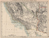 SOUTHERN CALIFORNIA. US Pacific. Nevada South, Arizona West. Railroads 1906 map