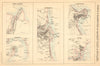 ENGLAND EAST COAST PORTS. Grimsby Harwich Sunderland Scarborough Goole 1865 map