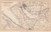 MERSEYSIDE & DEESIDE. Liverpool Chester Birkenhead Wirral. BARTHOLOMEW 1865 map