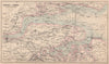 THAMES & MEDWAY ESTUARIES.Antique sea chart.Chatham Southend Rochester 1865 map