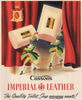 SOAP ADVERT. Cussons Sons & Co. Ltd. Imperial Leather 1951 old vintage print