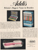 ADDIS ADVERT. Addis Ltd. Toothbrushes hairbrushes nailbrushes. Pharmacy 1951