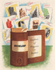 DUNLOP ADVERT. Dunlop Rubber Co. Ltd. Tyres boots shoes golf balls 1951 print