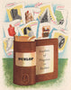 DUNLOP ADVERT. Dunlop Rubber Co. Ltd. Tyres boots shoes golf balls 1951 print