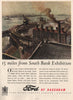 AUTOMOTIVE ADVERT. Ford Motor Company Ltd. Dagenham 1951 old vintage print