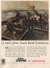AUTOMOTIVE ADVERT. Ford Motor Company Ltd. Dagenham 1951 old vintage print