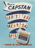 TOBACCO ADVERT. Capstan Cigarettes 1951 old vintage print picture