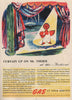 UTILITY ADVERT. The Gas council. Theatre. Mr Therm 1951 old vintage print