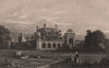 BRITISH INDIA. Akbar the Great's Tomb, Secundra 1858 old antique print picture