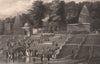 BRITISH INDIA. Ganges Sutteeism Sati. Hindu widow prepares for immolation 1858
