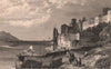 BRITISH INDIA. Haridwar. The Gate of Hari, or Vishnu 1858 old antique print