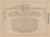 CRITERION THEATRE. Vintage seating plan. London West End 1936 old print