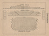 CRITERION THEATRE. Vintage seating plan. London West End 1936 old print
