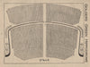 GOLDERS GREEN HIPPODROME. Vintage seating plan. London. Theatre/Music Hall 1936