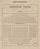 WESTMINSTER THEATRE. Vintage seating plan. London. Palace Street 1936 print