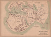 ANCIENT WORLD. Monde Connu des Anciens 1887 old antique vintage map plan chart