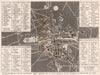 VILLE DE PARIS 1412-1589. sous Charles VII-Henri III. Town city plan 1808 map