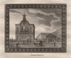 PARIS. Samaritaine. Aquatint 1808 old antique vintage print picture